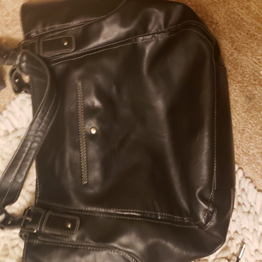 9 West leather purse